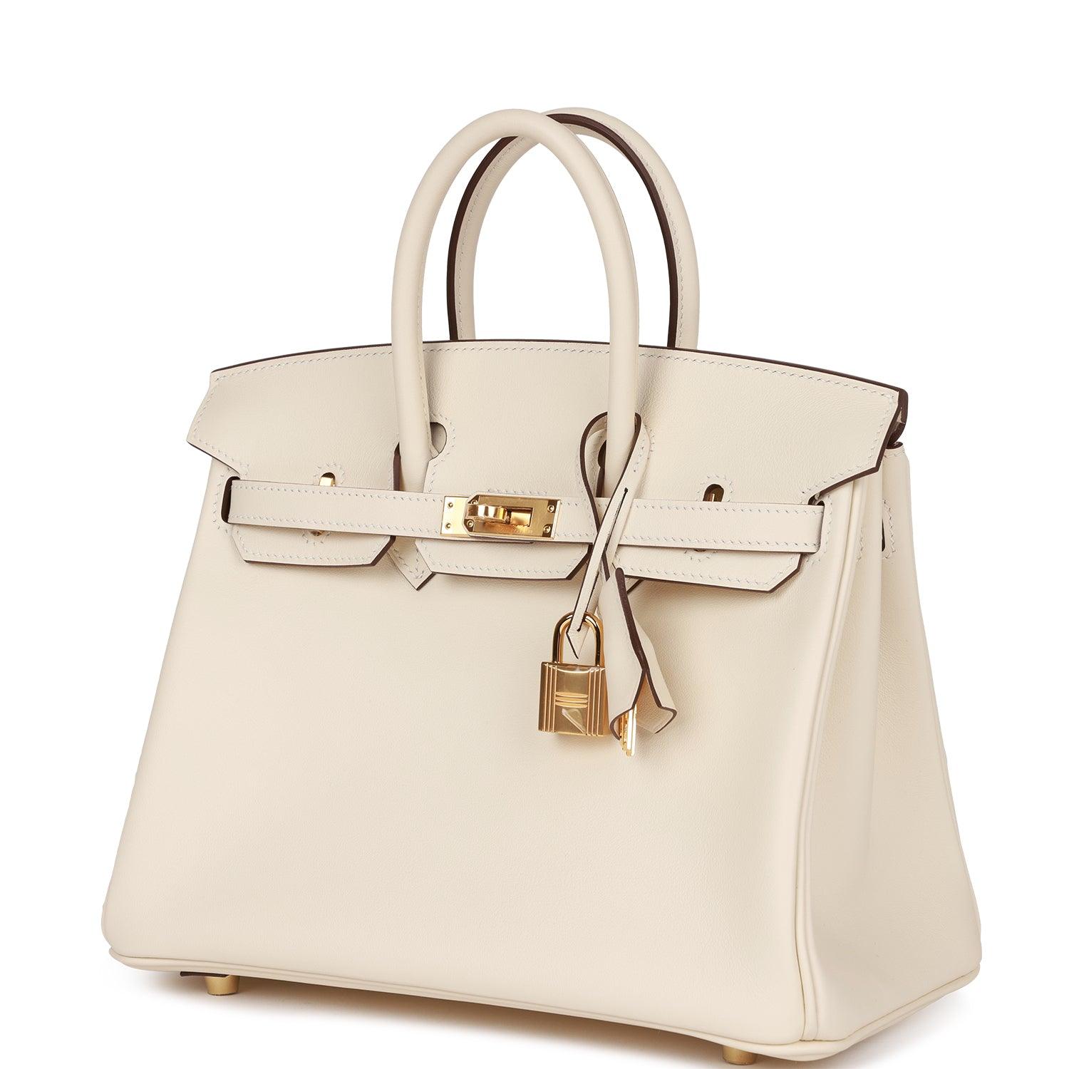 HRMS Birkin 25 Nata Swift Gold Hardware Kilta bags