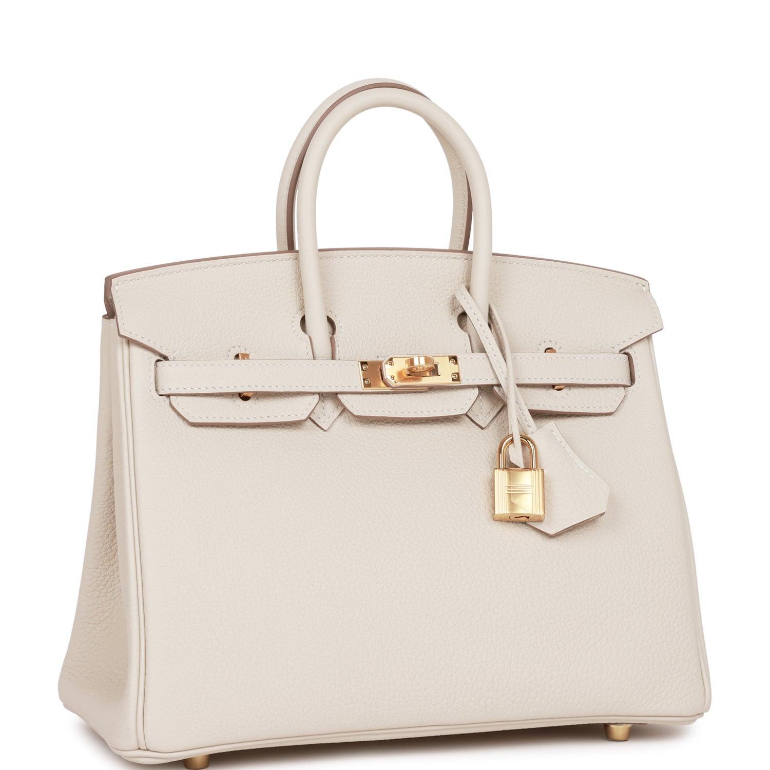 Birkin 25 Craie Togo Gold Hardware Kilta bags
