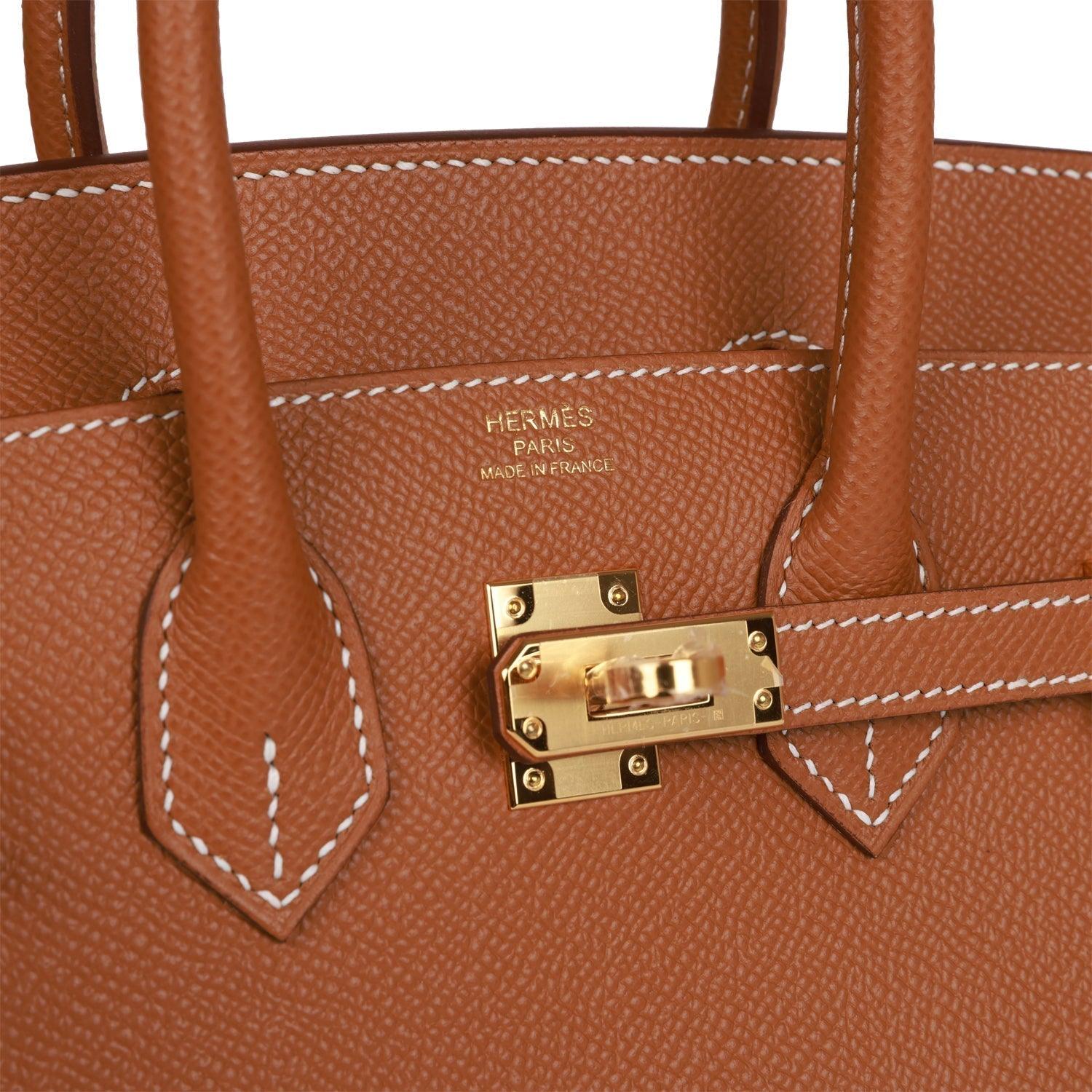 Birkin Sellier 25 Gold Epsom Gold Hardware Kilta bags