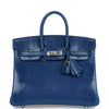 Birkin 25 Bleu Saphir Lizard Palladium Hardware - sneakerlandnet