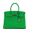 Birkin 30 Bambou Clemence Palladium Hardware Kilta bags