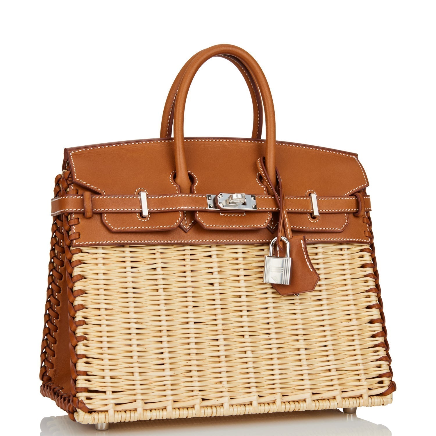 Picnic Sellier Birkin 25 Barenia Palladium Hardware Kilta bags