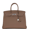 Birkin 35 Etoupe Togo Palladium Hardware Kilta bags