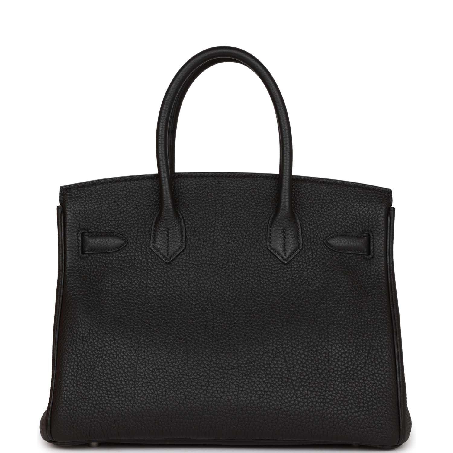 Birkin 30 Black Togo Palladium Hardware Kilta bags