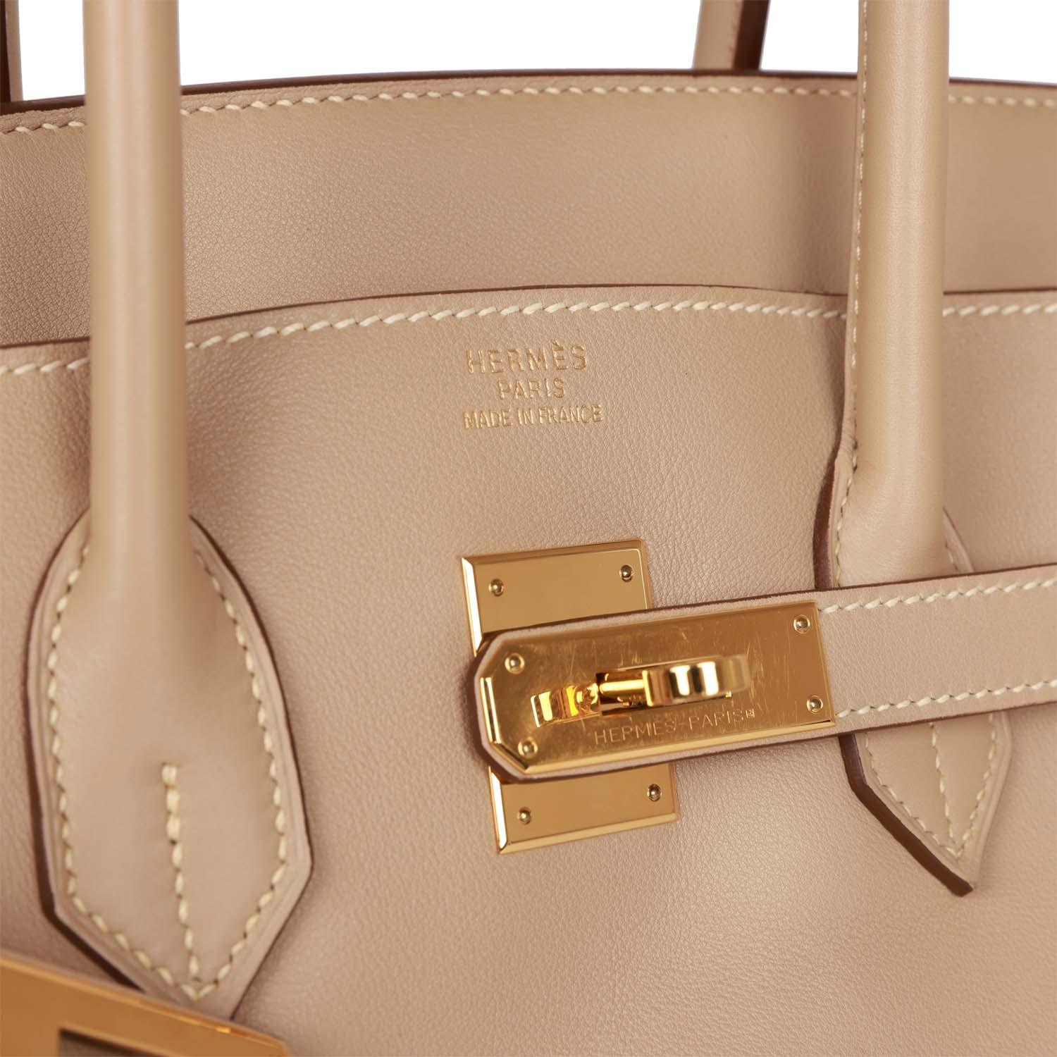 Birkin 35 Argile Swift Gold Hardware Kilta bags