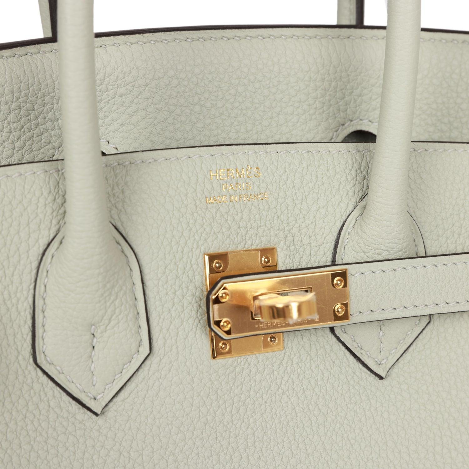 Birkin 25 Gris Neve Togo Gold Hardware Kilta bags