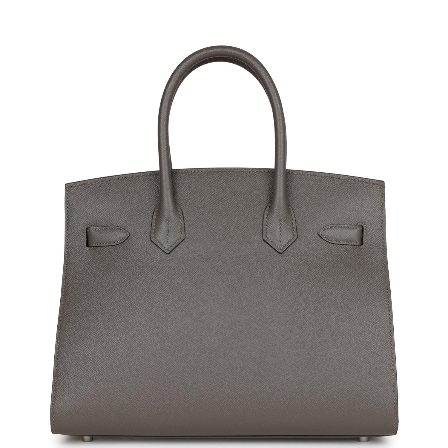 Birkin Sellier 30 Gris Meyer Epsom Palladium Hardware Kilta bags