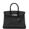 Birkin 30 Black Epsom Palladium Hardware Kilta bags