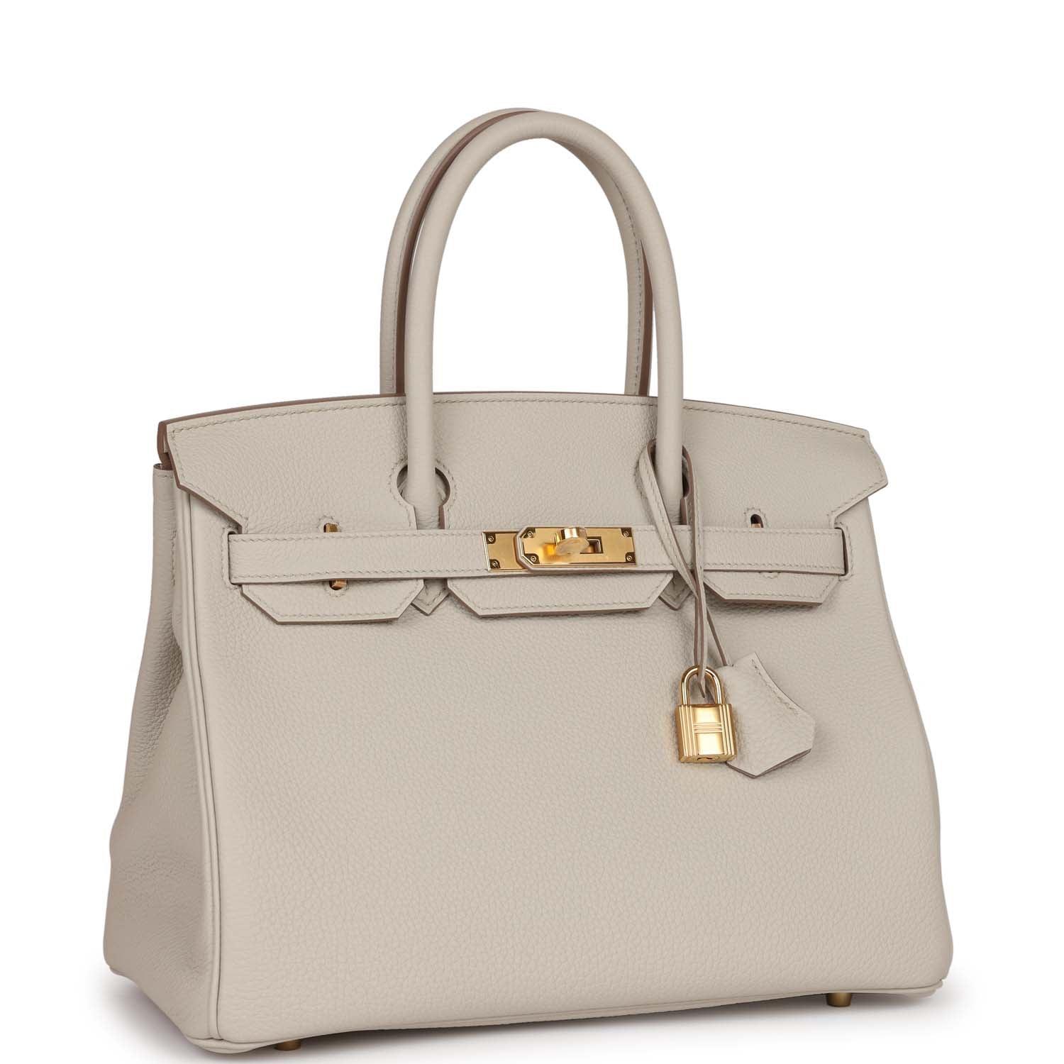 Birkin 30 Beton Togo Gold Hardware Kilta bags