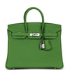Birkin 25 Vert Yucca Togo Palladium Hardware Kilta bags