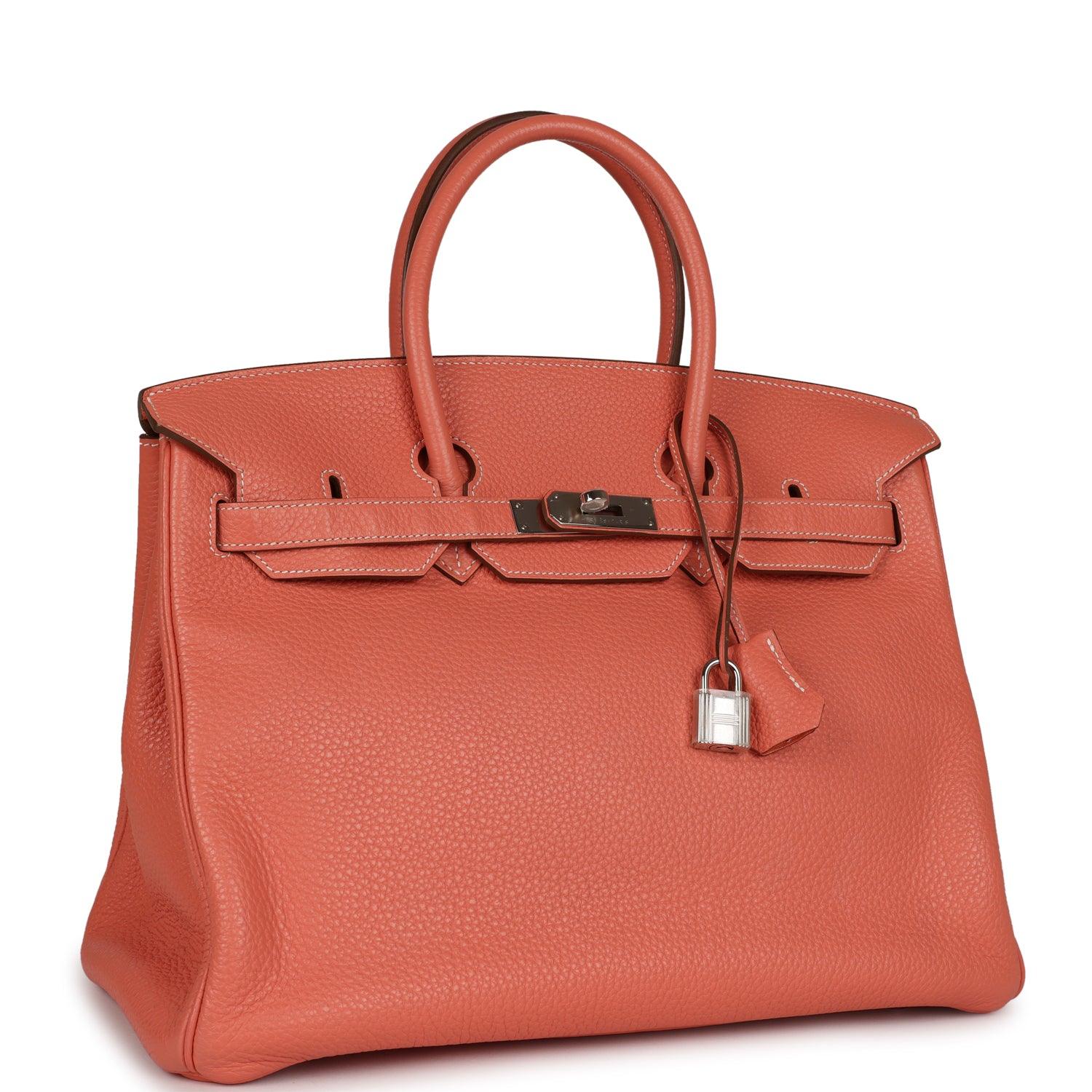 Birkin 35 Crevette Clemence Palladium Hardware Kilta bags