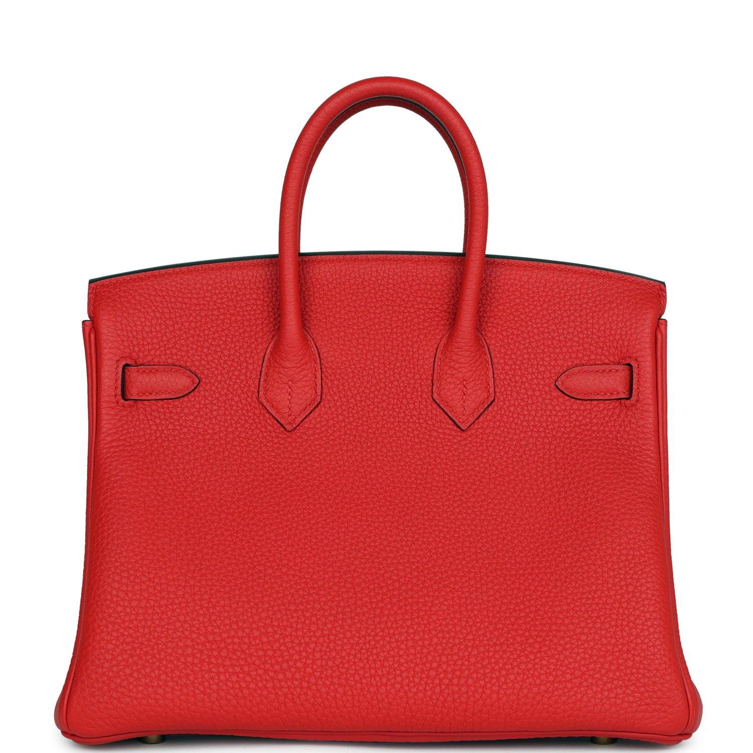 Birkin 25 Rouge de Coeur Togo Gold Hardware Kilta bags