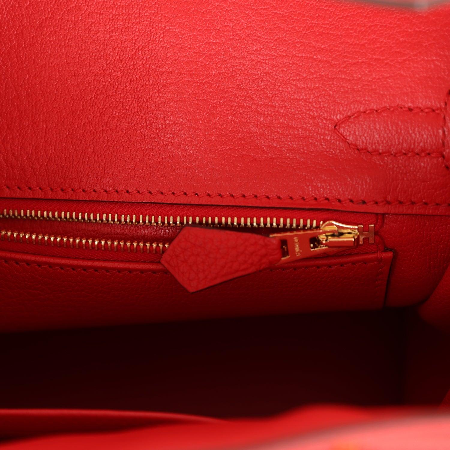 Birkin 25 Rouge de Coeur Togo Gold Hardware Kilta bags