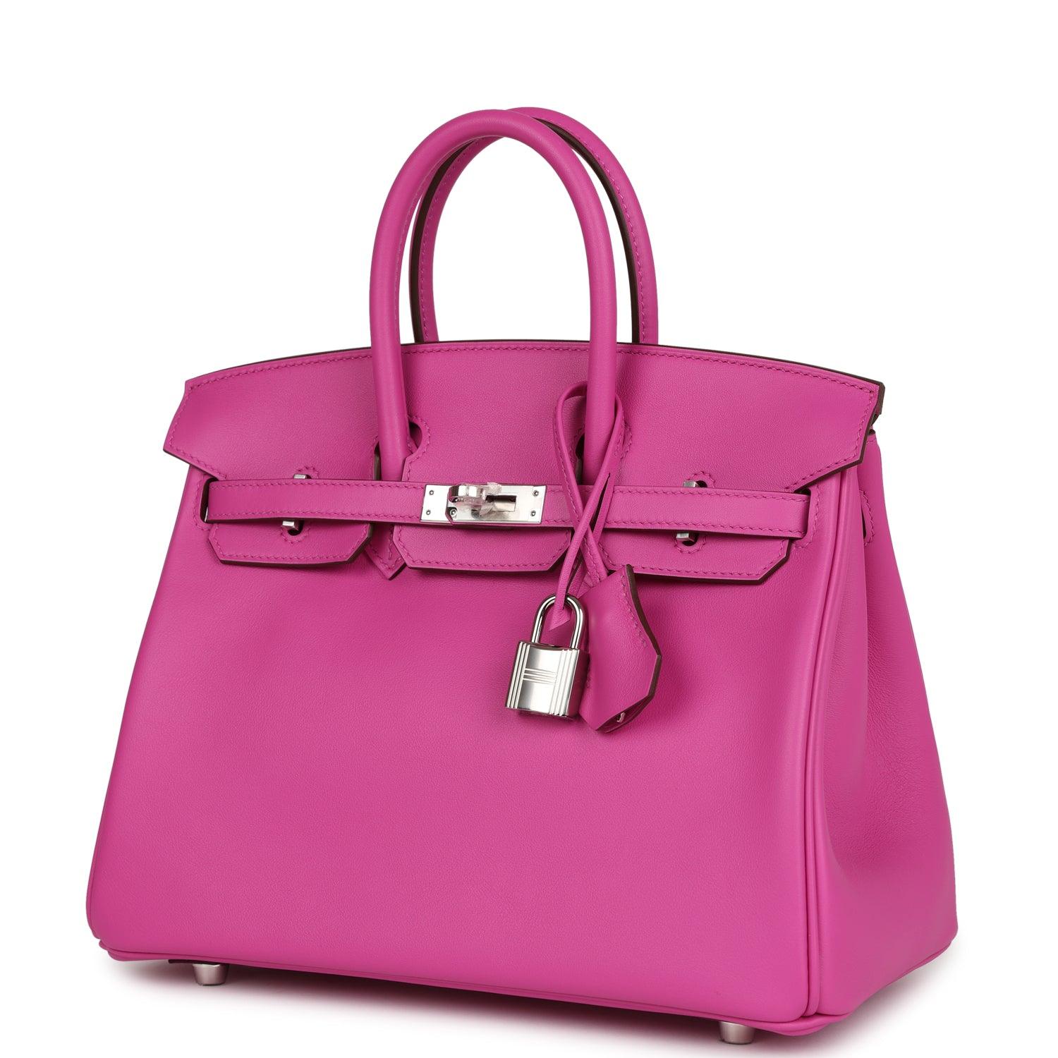 Birkin 25 Magnolia Swift Palladium Hardware Kilta bags