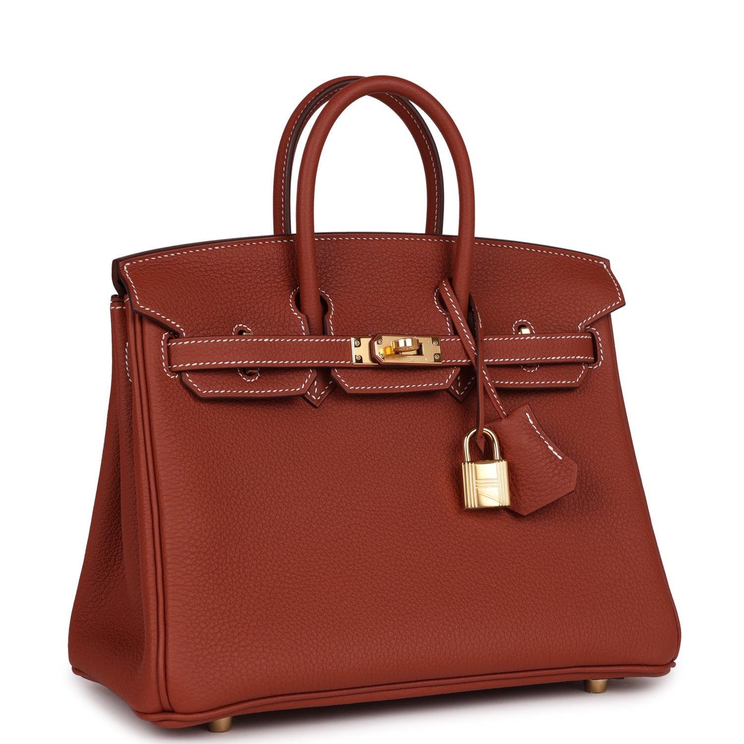 Birkin 25 Sienne Togo Gold Hardware Kilta bags