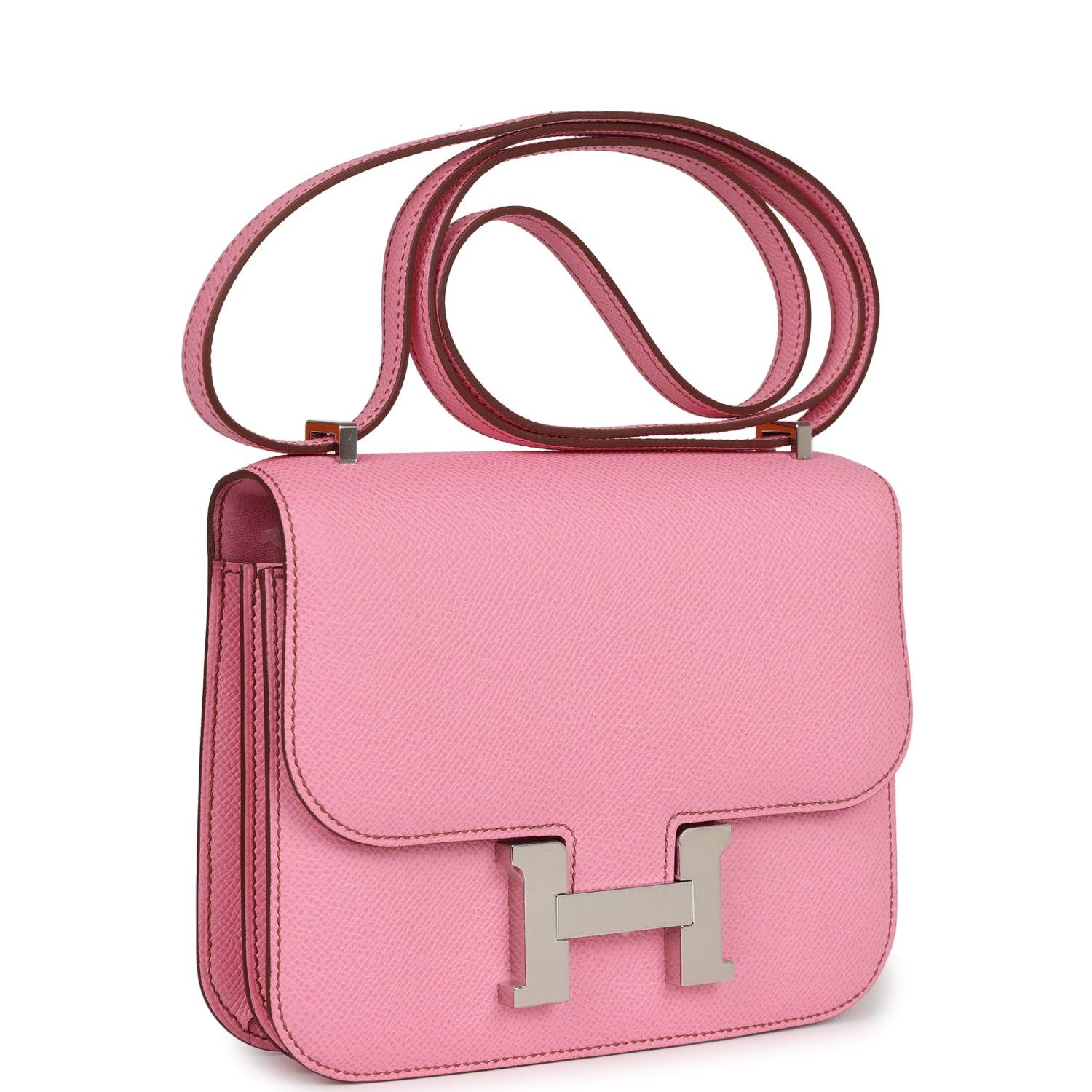 Constance 18 Bubblegum Epsom Palladium Hardware Kilta bags