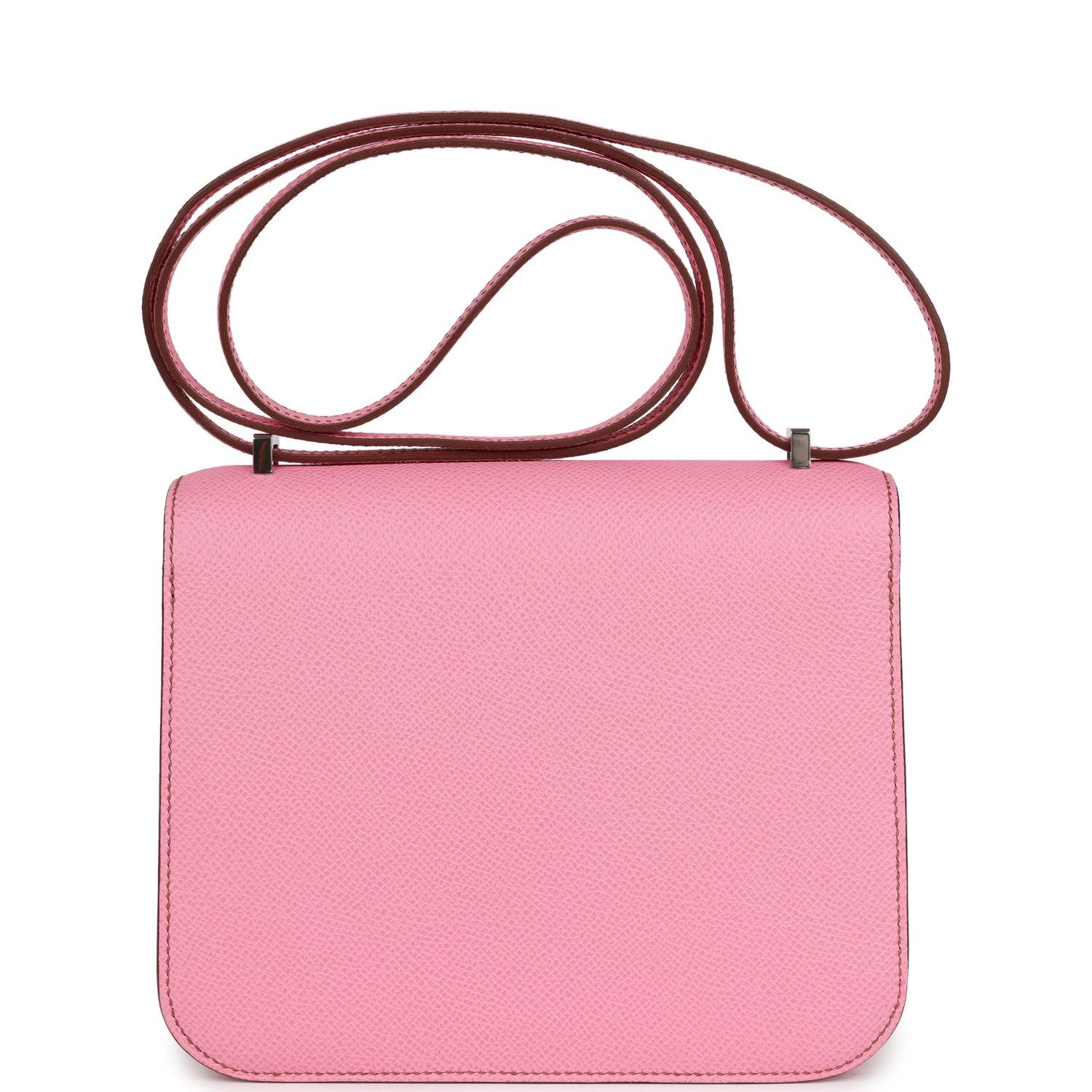 Constance 18 Bubblegum Epsom Palladium Hardware Kilta bags