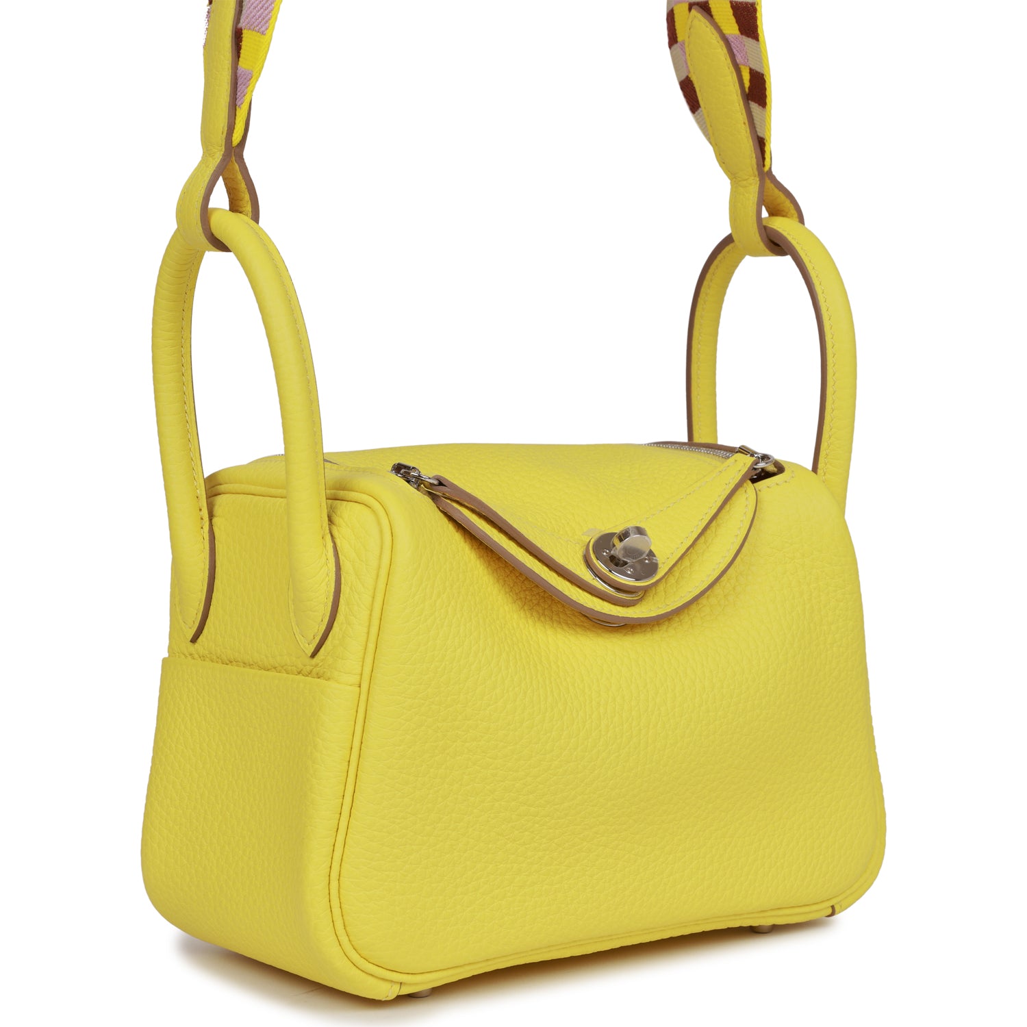 Mini Lindy Lime Clemence Palladium Hardware Kilta bags