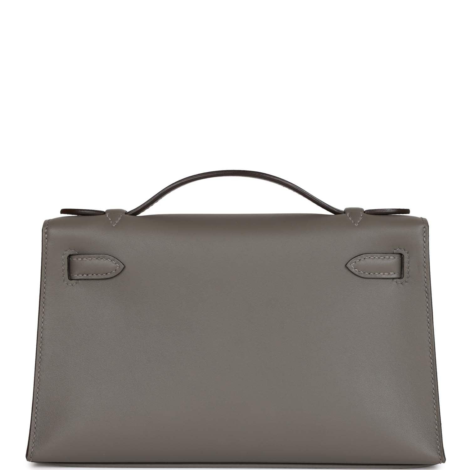 Kelly Pochette Gris Meyer Swift Gold Hardware Kilta bags