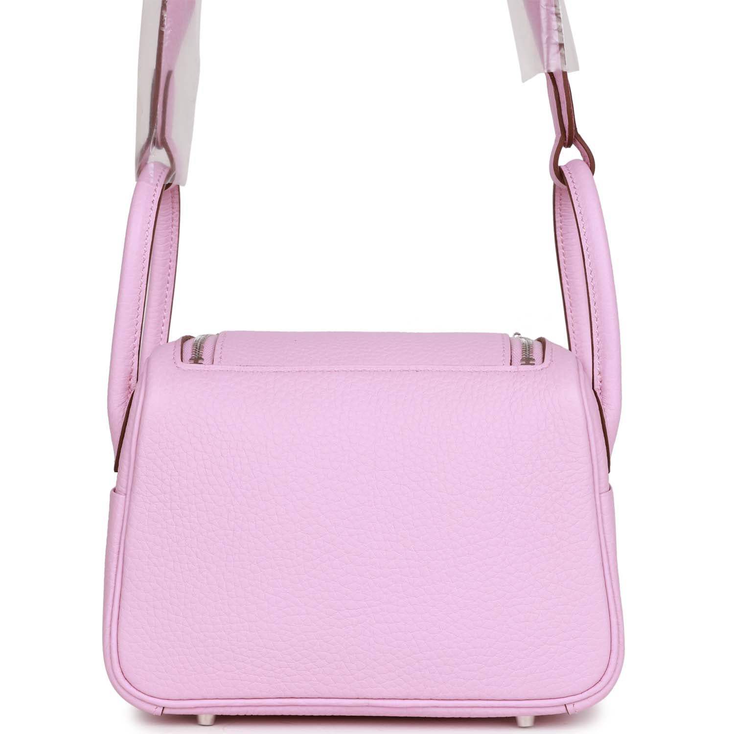 Mini Lindy Mauve Sylvestre Clemence Palladium Hardware Kilta bags