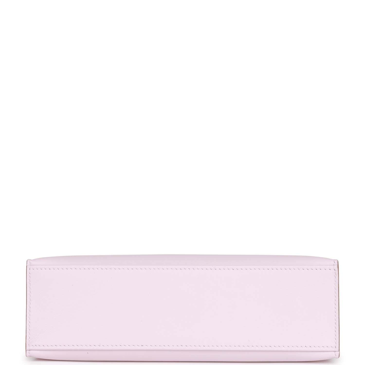 Kelly Pochette Mauve Pale Swift Palladium Hardware Kilta bags