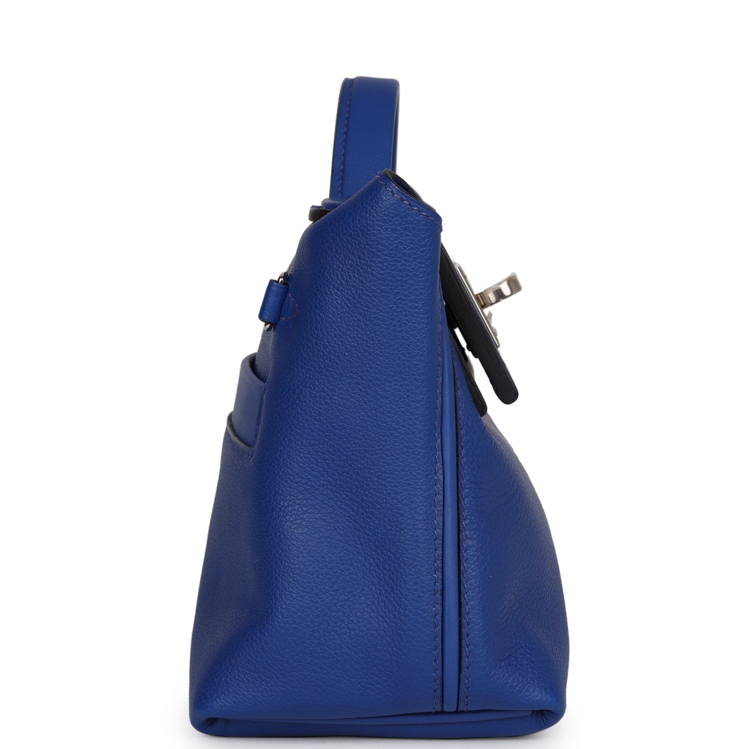 Mini 24/24 Bag Bleu Royal Evercolor and Swift Palladium Hardware Kilta bags