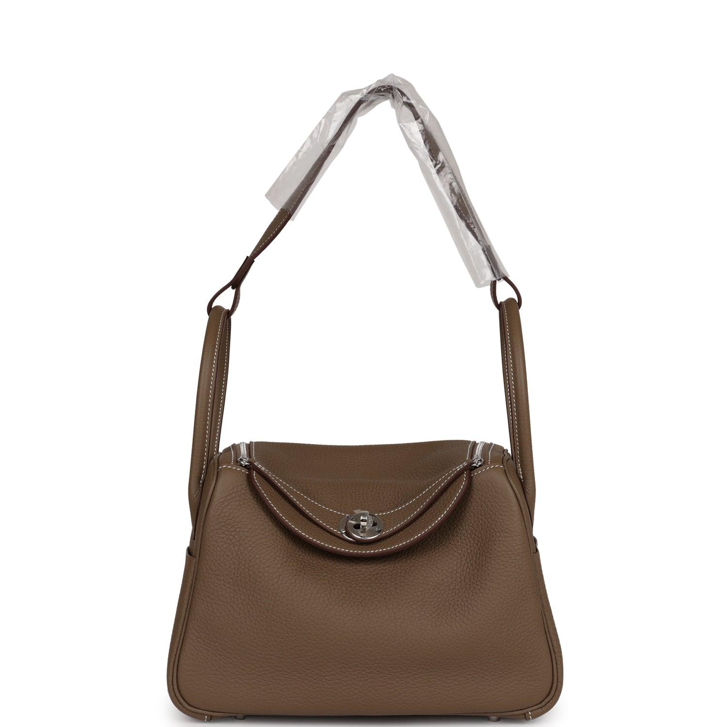 Lindy 26 Etoupe Clemence Palladium Hardware Kilta bags