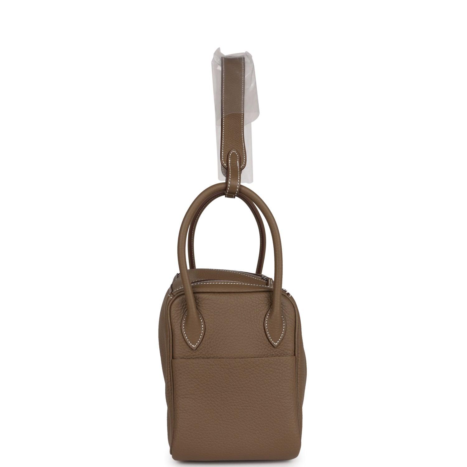 Lindy 26 Etoupe Clemence Palladium Hardware Kilta bags