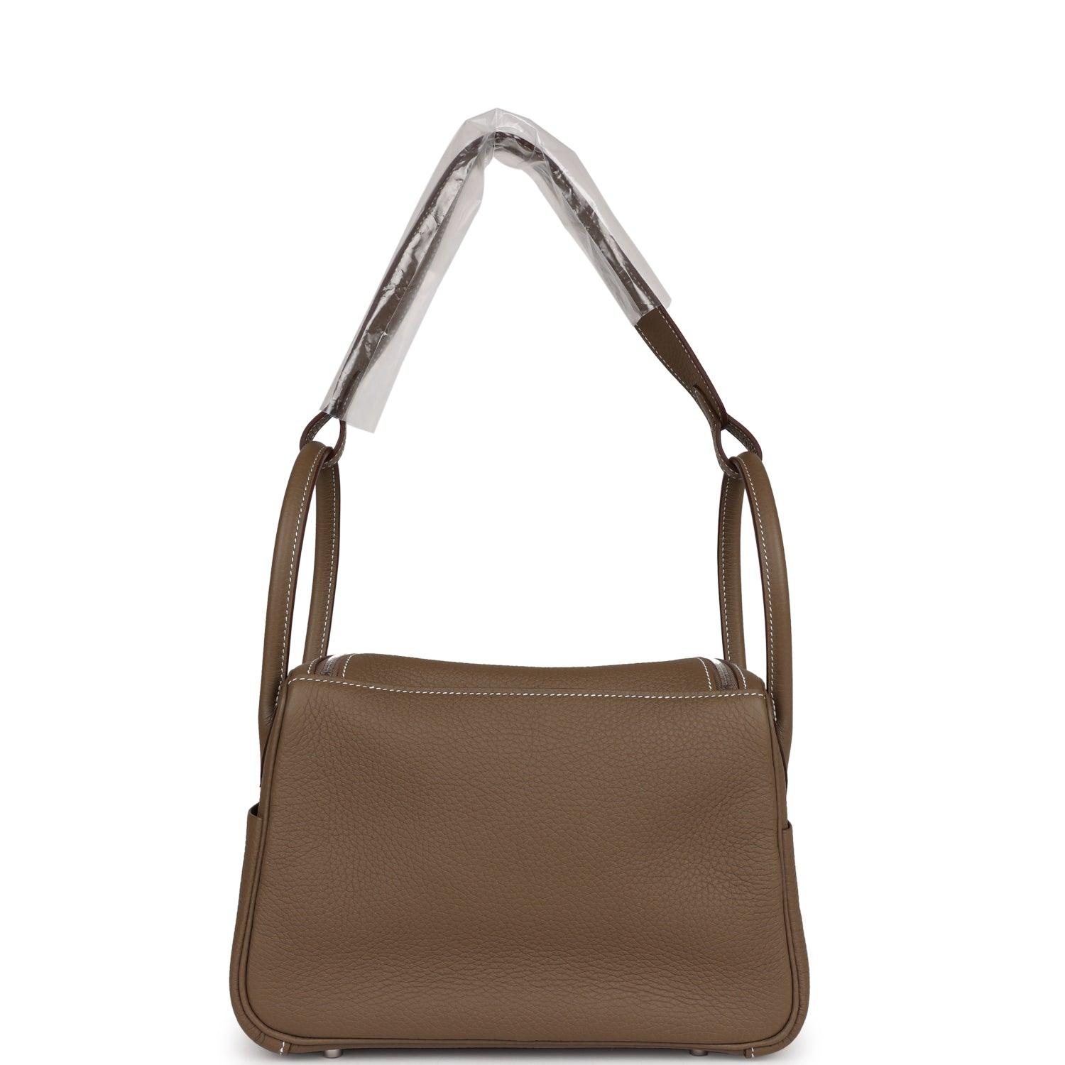 Lindy 26 Etoupe Clemence Palladium Hardware Kilta bags