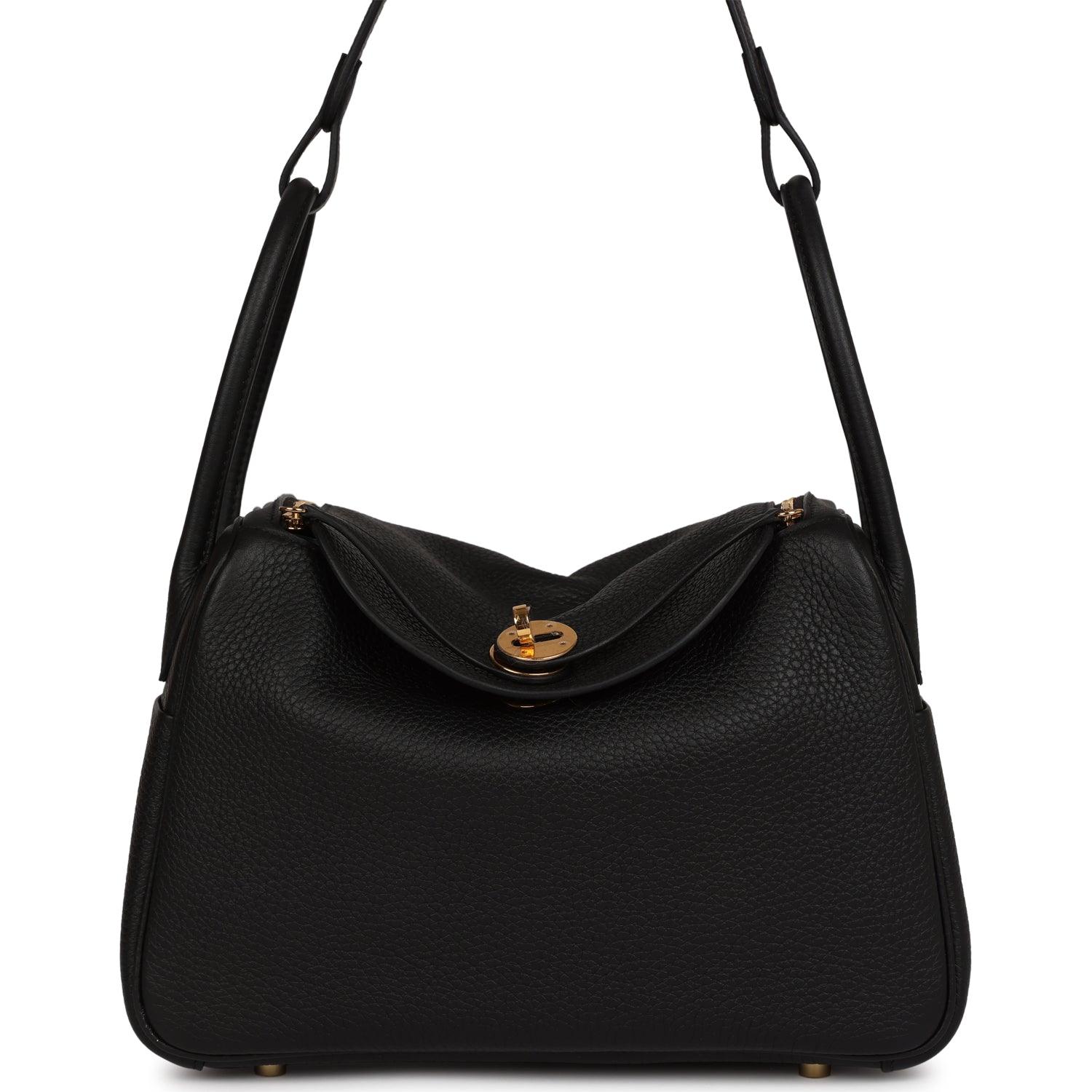 Lindy 26 Black Clemence Gold Hardware Kilta bags