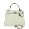 Hermes Kelly Sellier 25 Vert Fizz Epsom Palladium Hardware - sneakerlandnet