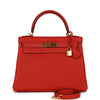 Kelly Retourne 28 Rouge Casaque Togo Gold Hardware - 1984brand