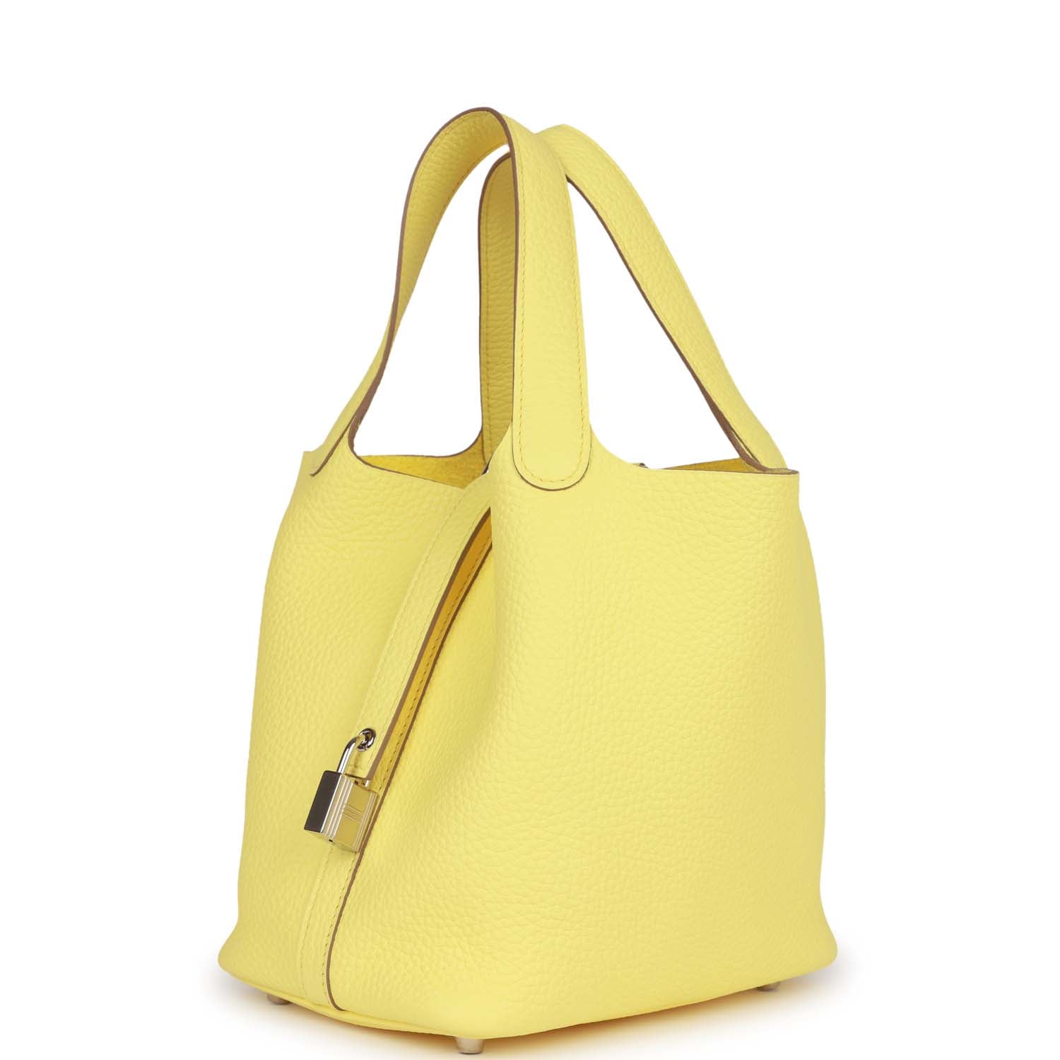 Picotin 18 Limoncello Clemence Palladium Hardware Kilta bags