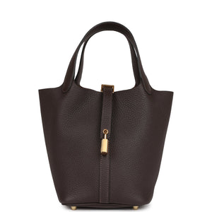 Picotin 18 Macassar Clemence Gold Hardware Kilta bags