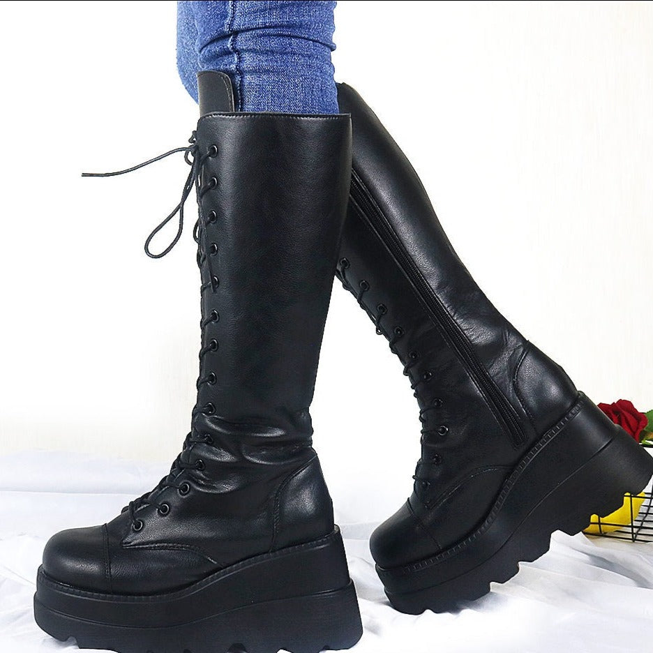 HYSTIE Knee-High Boots