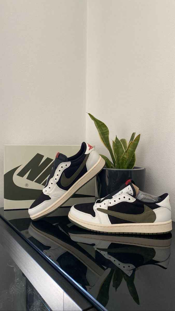 Custom Travis Scott x Fragment x Air Jordan 1 Low DZ4137 106