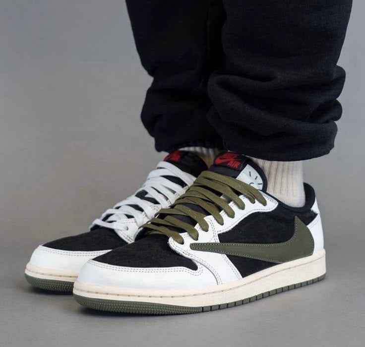 Custom Travis Scott x Fragment x Air Jordan 1 Low DZ4137 106