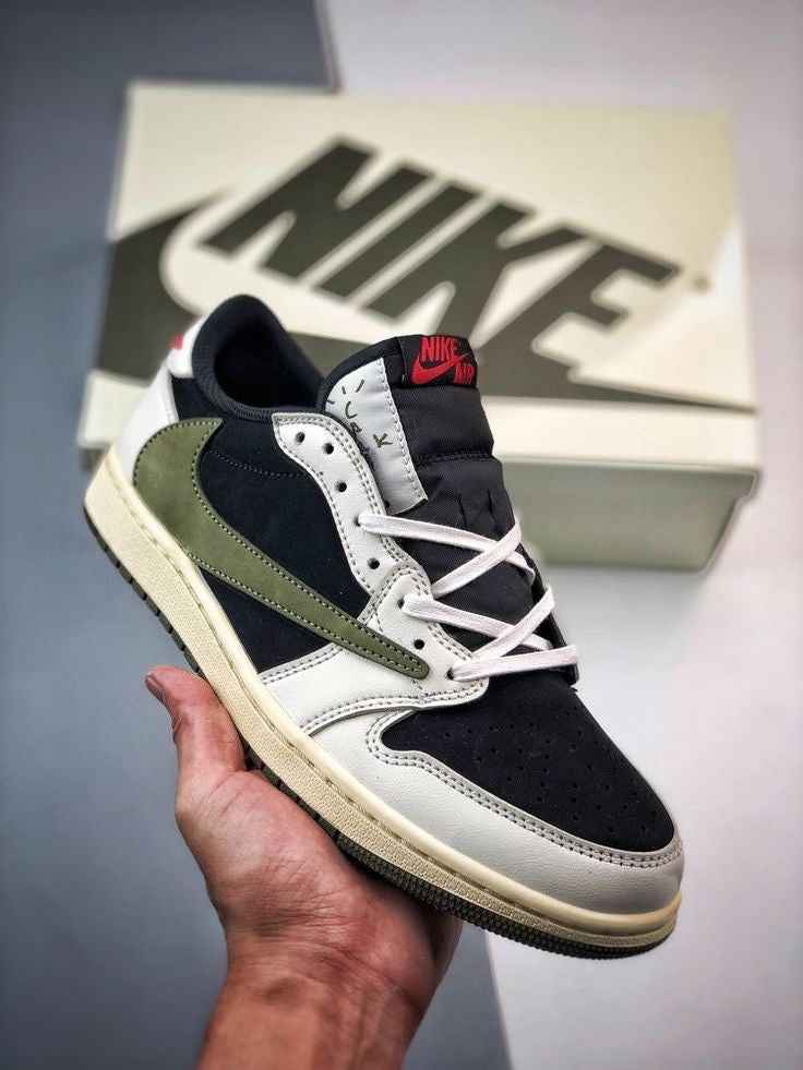 Custom Travis Scott x Fragment x Air Jordan 1 Low DZ4137 106