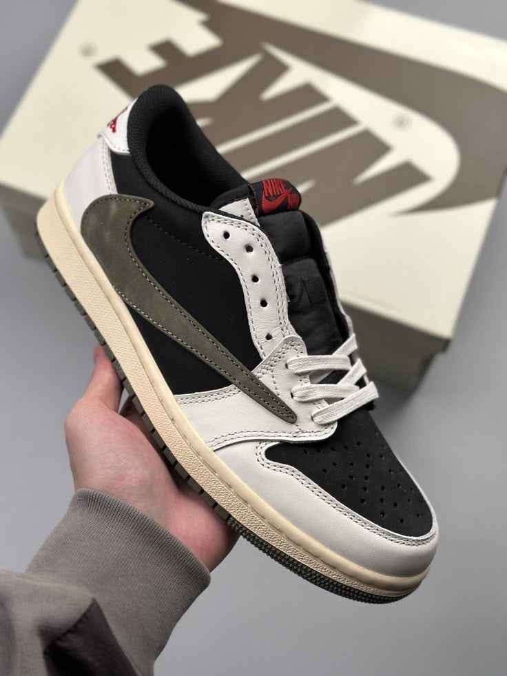 Custom Travis Scott x Fragment x Air Jordan 1 Low DZ4137 106