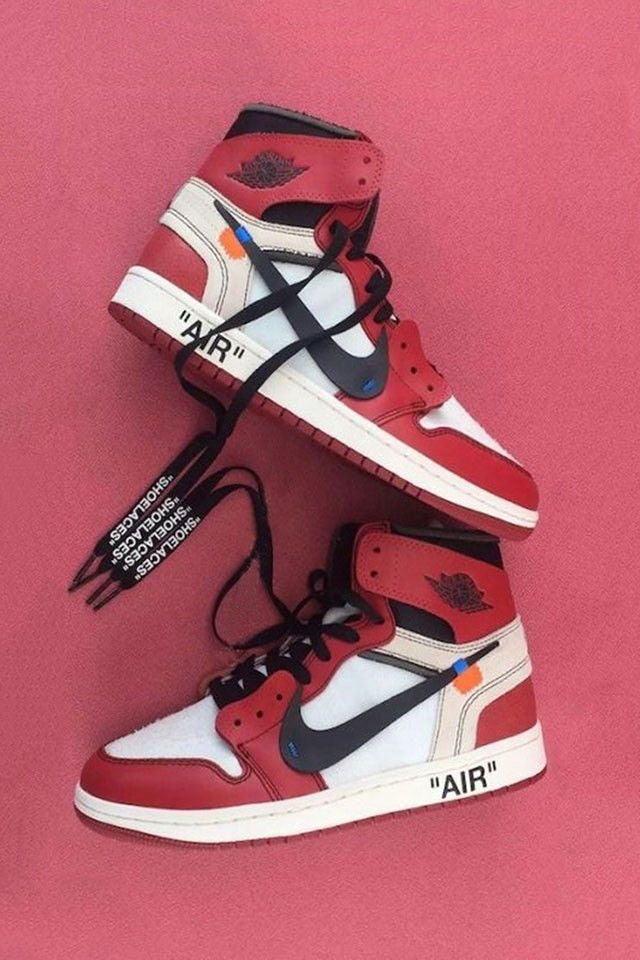 Custom Air Jordan 1 Off White Chicago Sneakers Jordans Customs