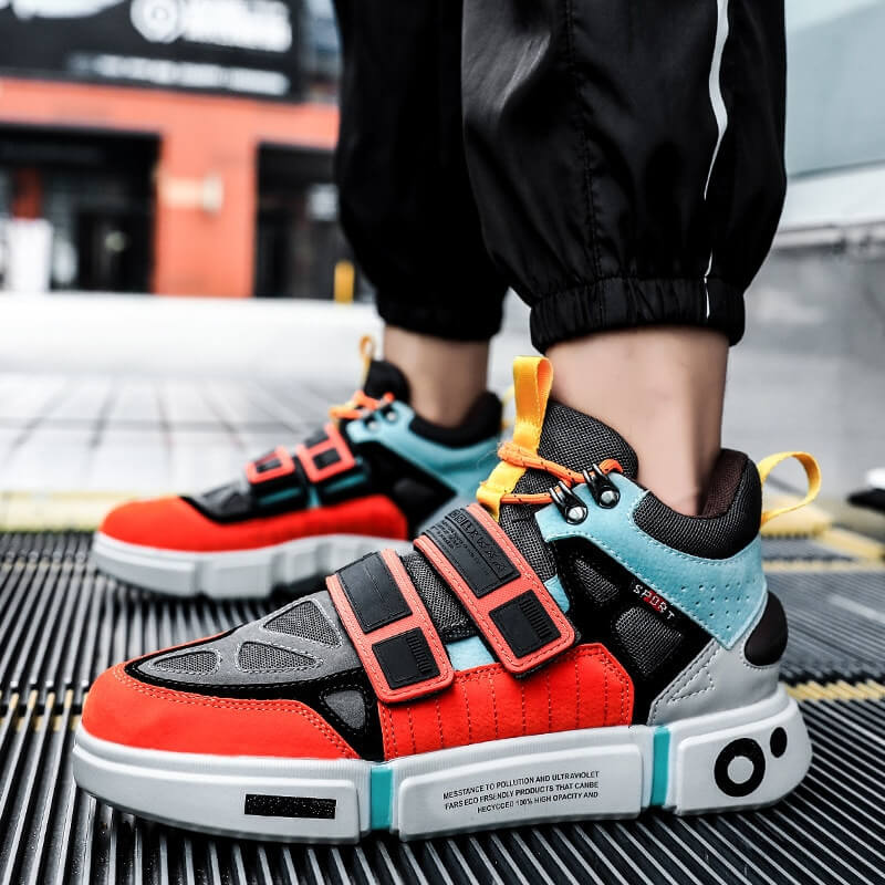 Sneakerhill 'Blaze Chromatic' Sneakers Colorful High top Sneakers - 1984