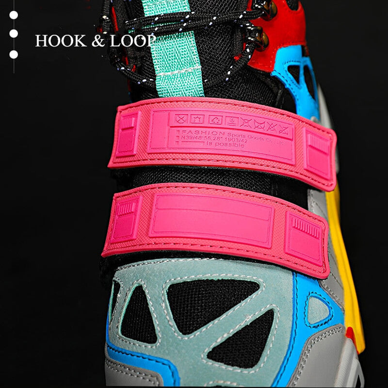 Sneakerhill 'Blaze Chromatic' Sneakers Colorful High top Sneakers - 1984