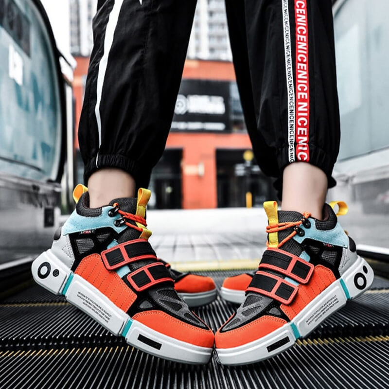 Sneakerhill 'Blaze Chromatic' Sneakers Colorful High top Sneakers - 1984