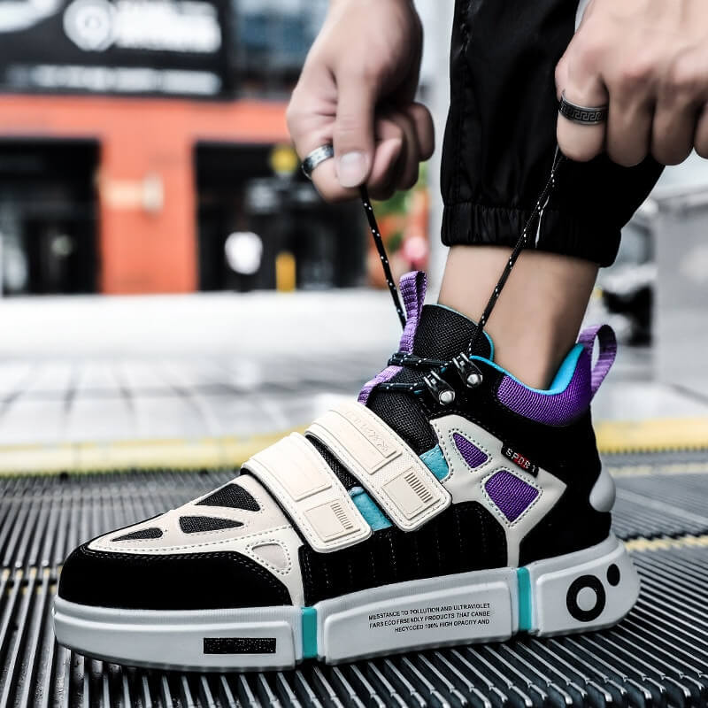 Sneakerhill 'Blaze Chromatic' Sneakers Colorful High top Sneakers - 1984