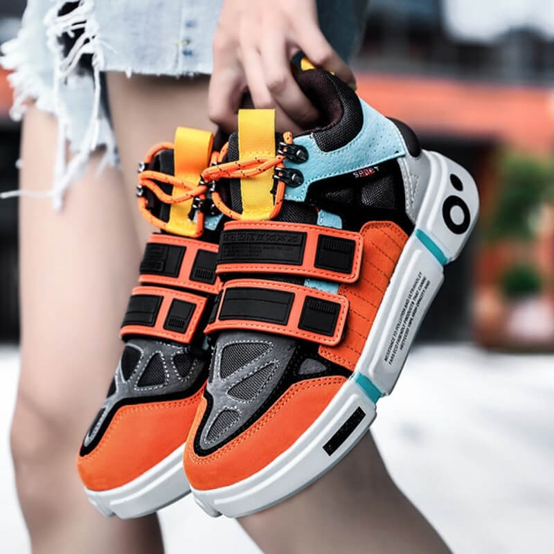 Sneakerhill 'Blaze Chromatic' Sneakers Colorful High top Sneakers - 1984