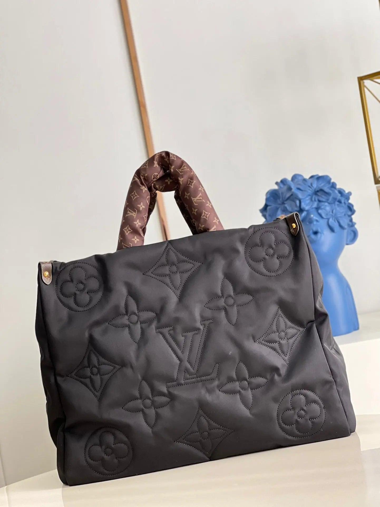 LV OnTheGO Econyl EcoDesign Monogram M44576 outblackco