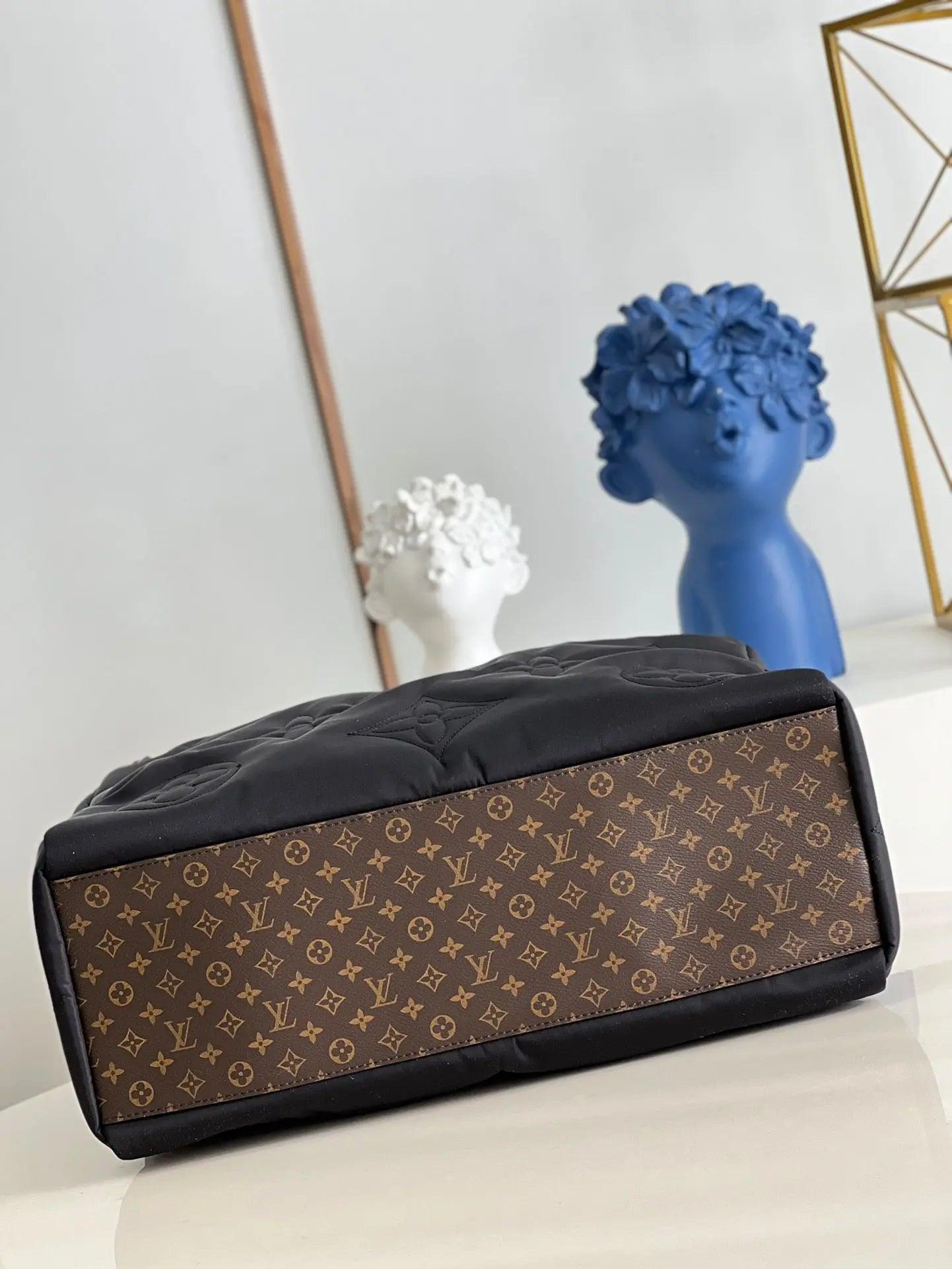 LV OnTheGO Econyl EcoDesign Monogram M44576 outblackco