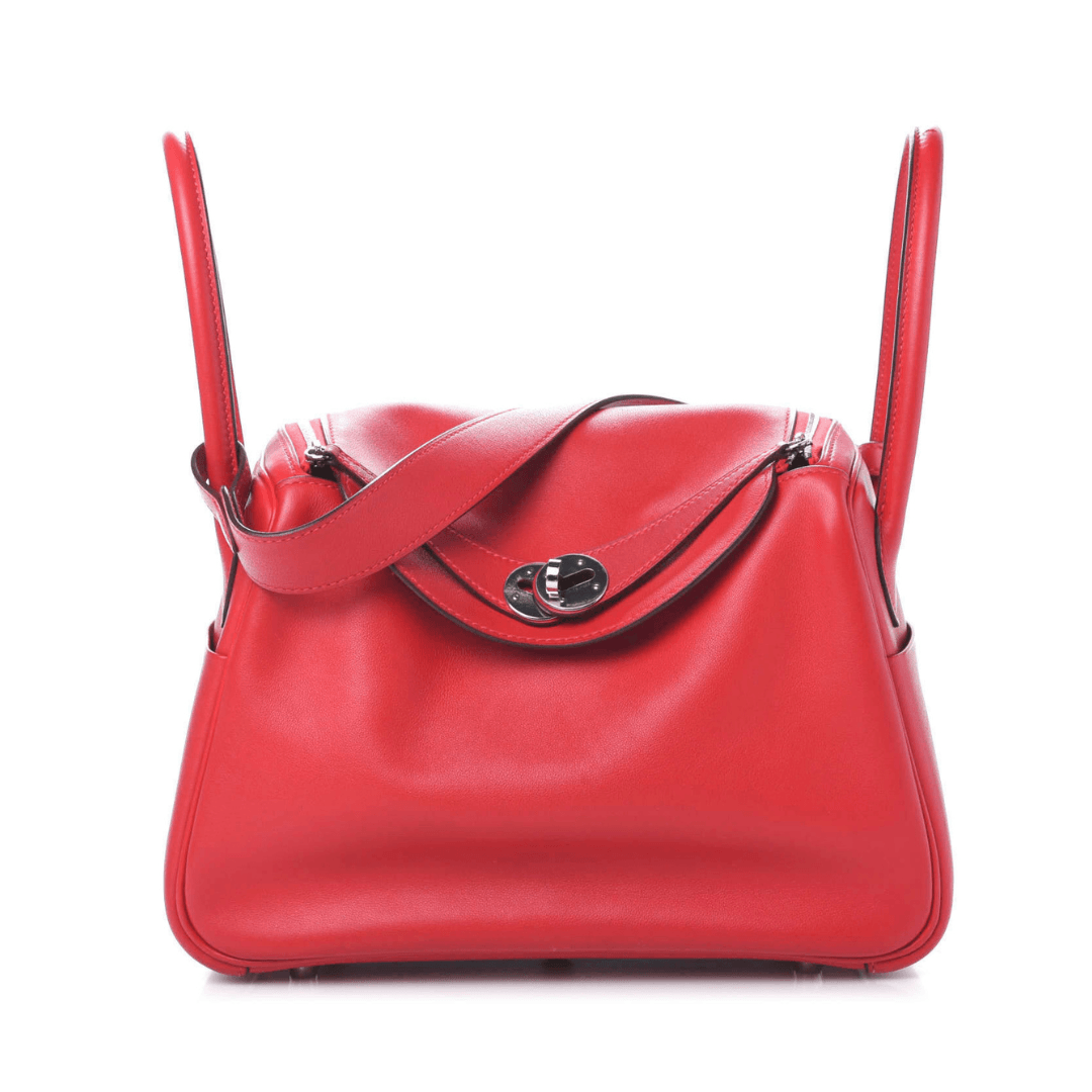 Lindy 26 Verso Swift Calfskin Rouge de Coeur/Rouge Piment PHW Kilta bags