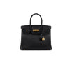 Birkin 30 Epsom Noir Gold hardware Y stamp 2020 Kilta bags