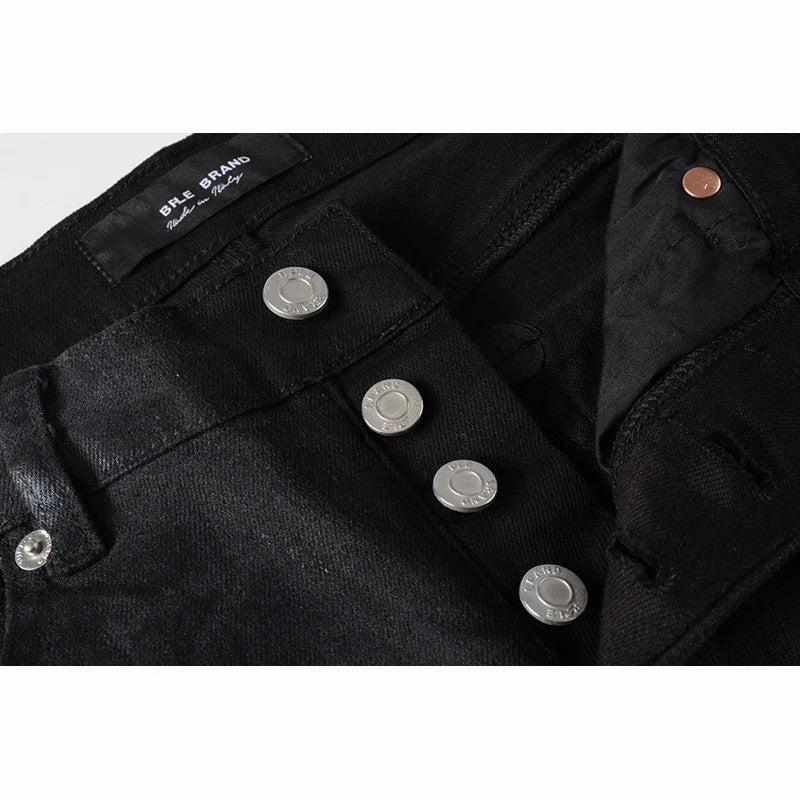 Premium Brand PRPL Roca Jeans Black Tag P001 eprolo